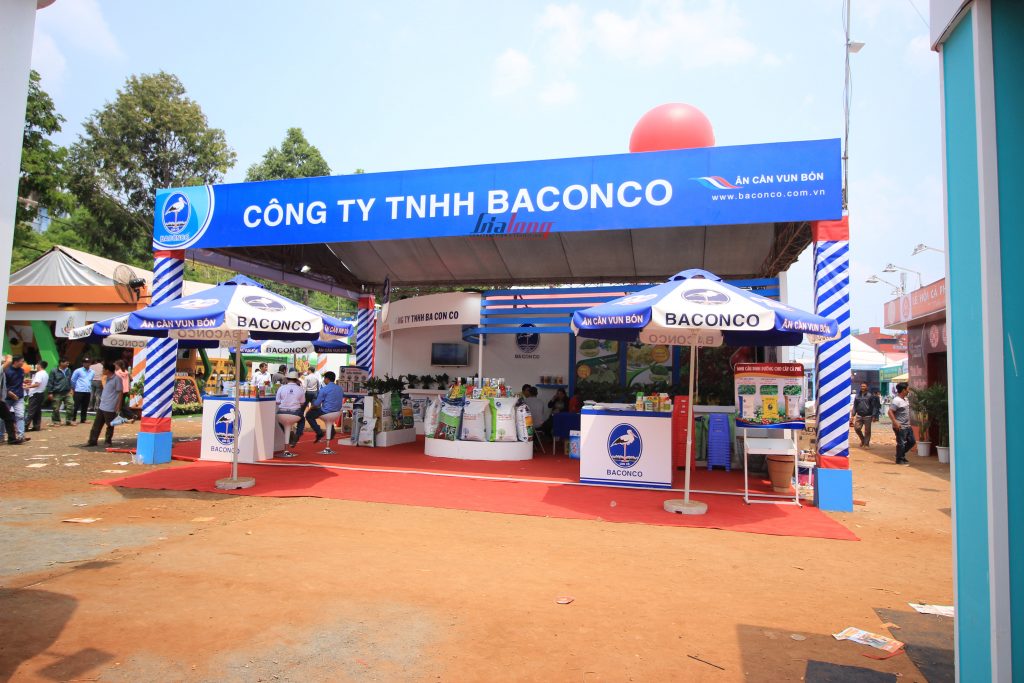 Baconco - Construction of Buon Ma Thuot Coffee fair booth