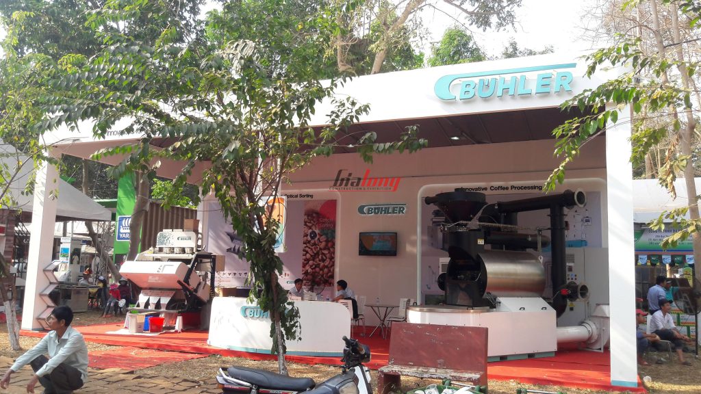 BUHLER - Construction of Buon Ma Thuot Coffee fair booth