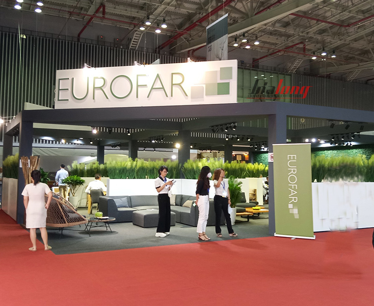 EUROFAR - Thi công thiết kế gian hàng VIFA EXPO - Design and construction of pavilions at VIFA EXPO 2022