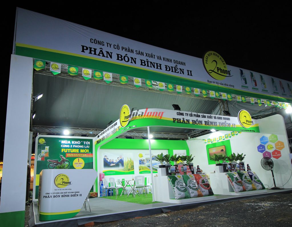 Phan bon Binh Dien - Construction of Buon Ma Thuot Coffee fair booth