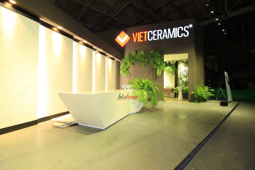 VIETCERAMICS - Design and construction of pavilions at VIFA EXPO 2019