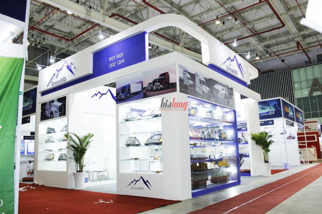 VEREST HD booth was designed and completed by Gia Long