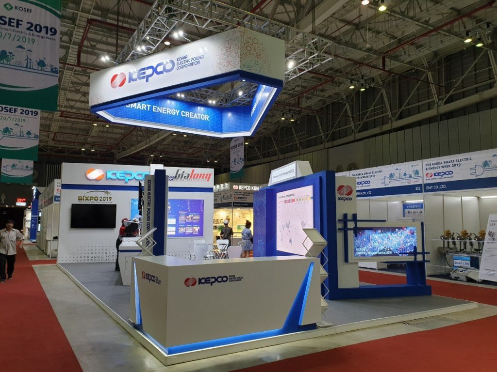 ICEPCO - Design and construction of exhibition booth ETE 2019