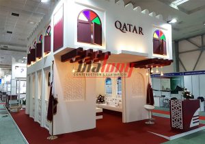 Quatar - Construction of Plastic & Rubber Vietnam exhibition booth 2019
