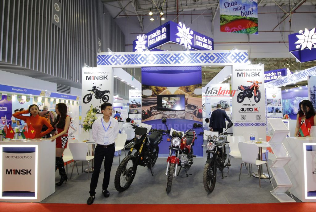 BELARUS - Design and construction of exhibition booth VIETNAM EXPO 2018