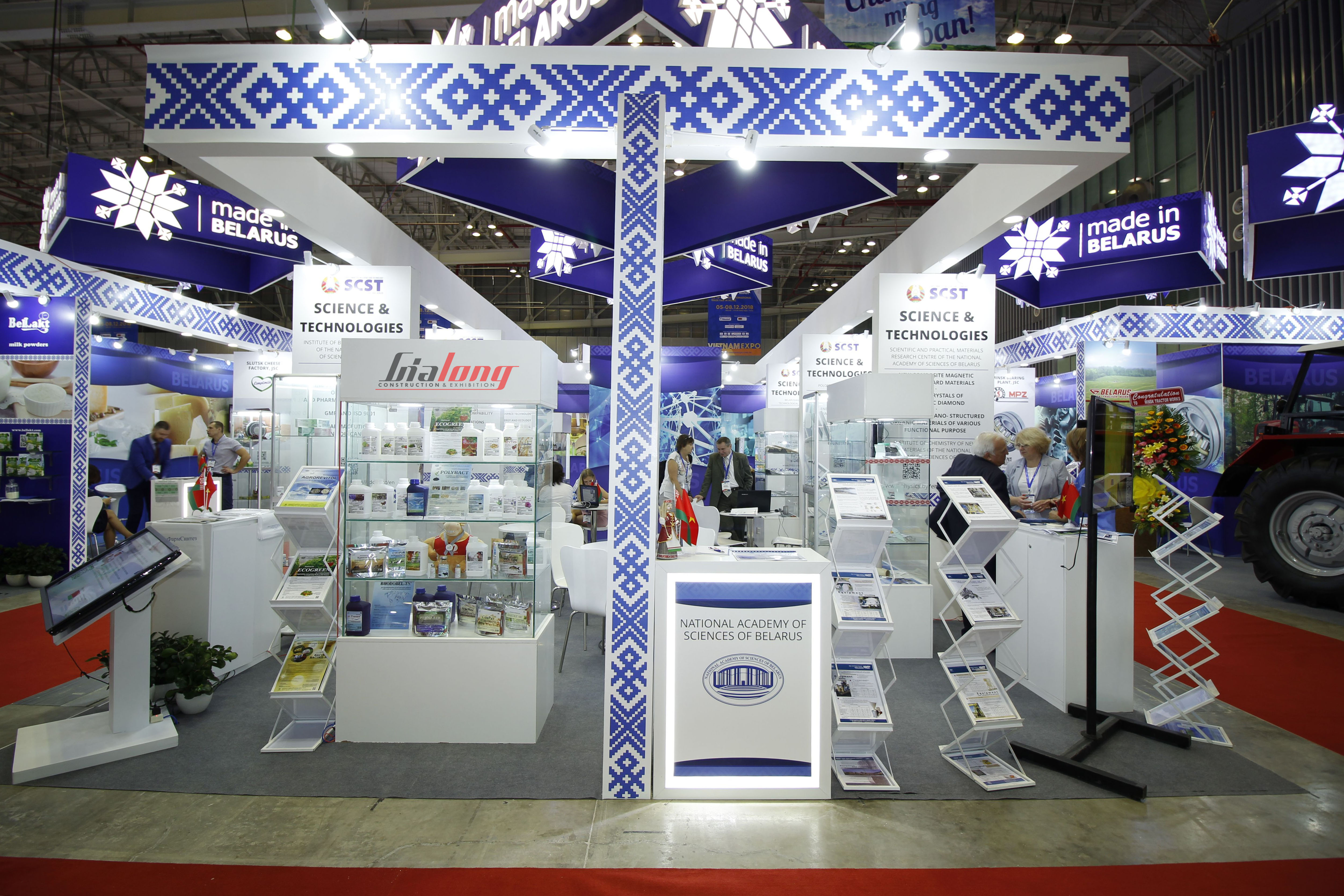 BELARUS - Design and construction of exhibition booth VIETNAM EXPO 2018