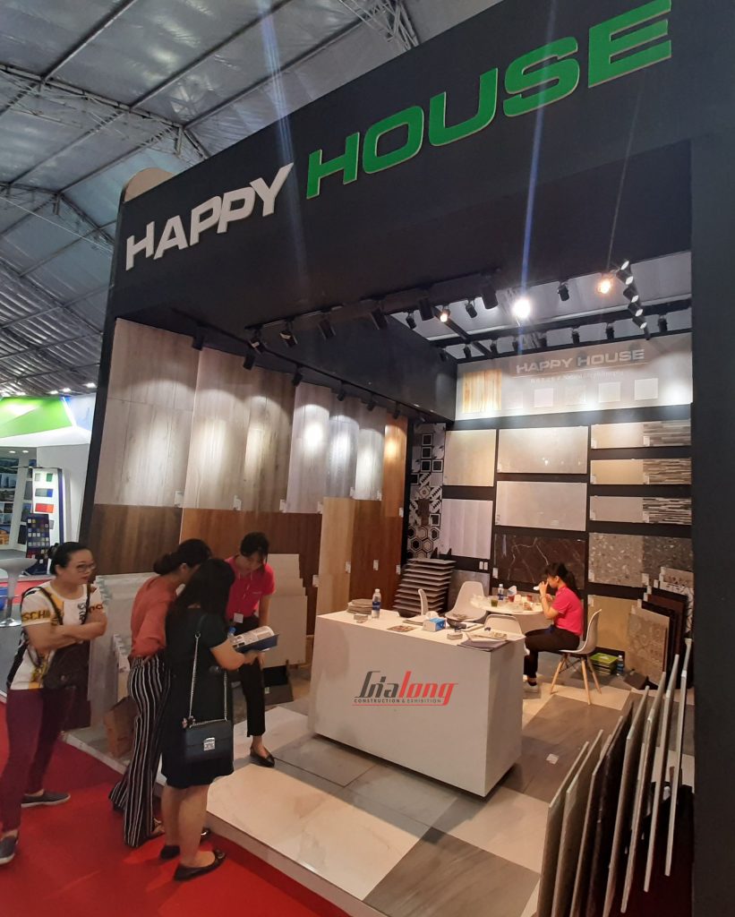 Happy House undoubtedly assigned Gia Long to design and construct their exhibition stand