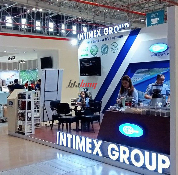 Intimex - Construction of the exhibition CafeShow 2022