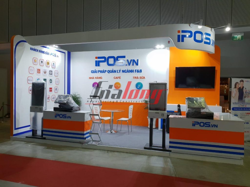 Ipos - Construction of the exhibition CafeShow 2018