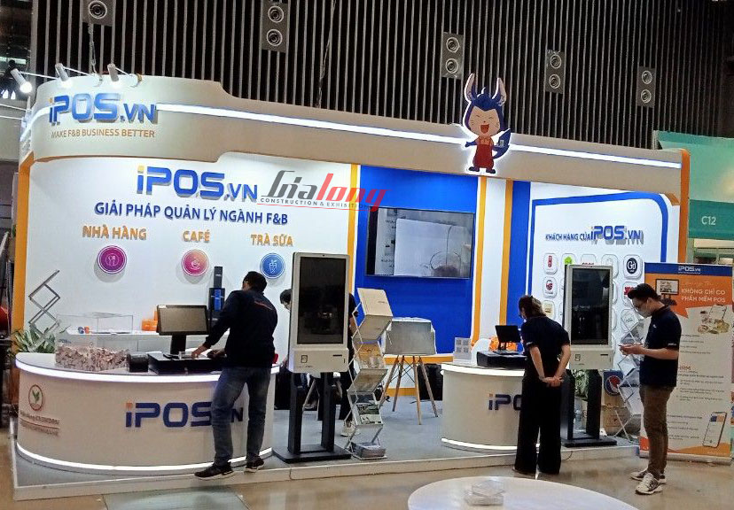 Ipos -Construction of the exhibition CafeShow 2022