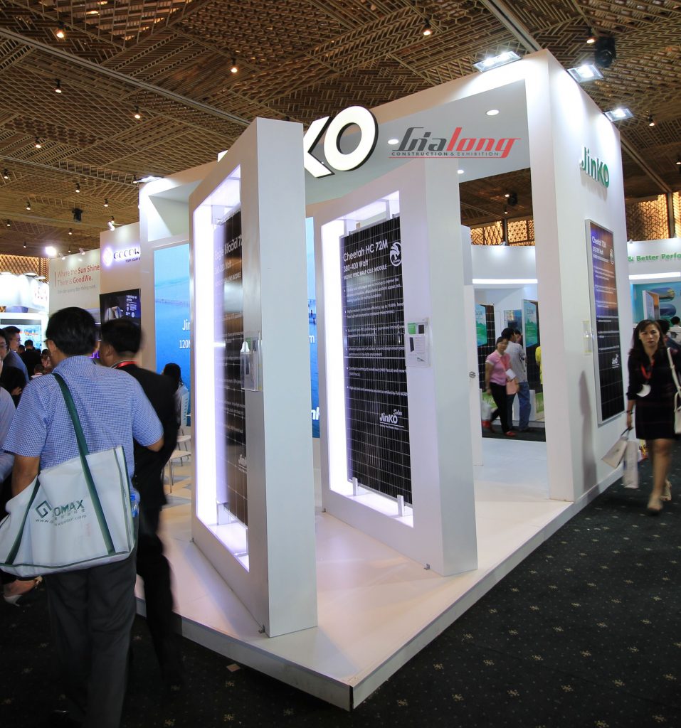 JINKO - Design and construction of pavilions at Solar Show 2022