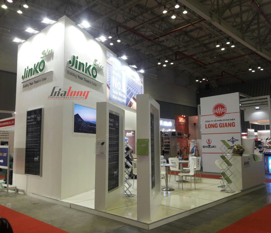 JINKO - Design and construction of exhibition booth ETE 2017