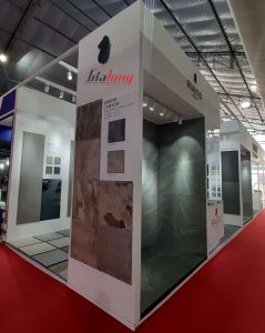The Rialto exhibition stand was accomplished by Gia Long