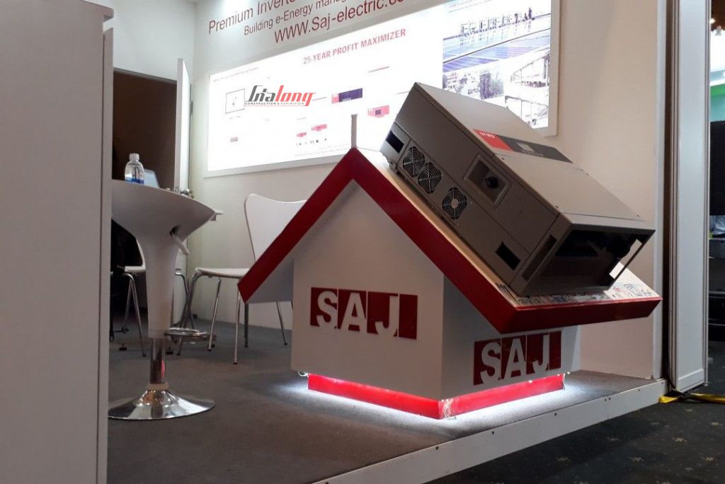 SAJ - Design and construction of pavilions at Solar Show