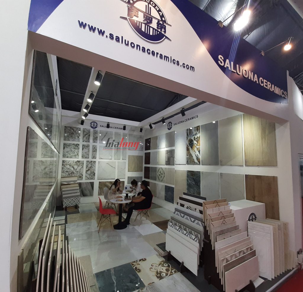 Saluona - assigned Gia Long to design and construct their exhibition stand