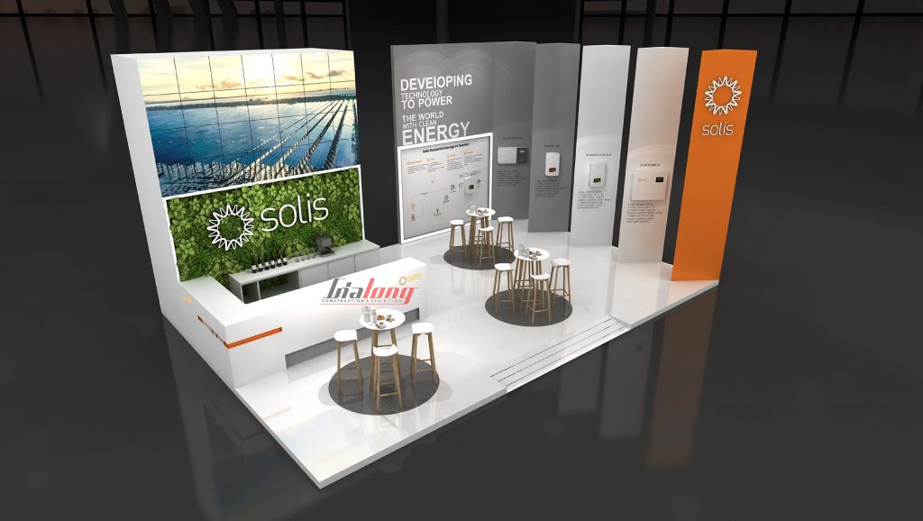 SOLIS - Design and construction of pavilions at Solar Show 2022