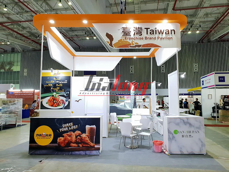 Taiwan - Construction of the exhibition CafeShow 2018
