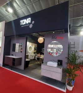 The stand of TONA was constructed by Gia Long