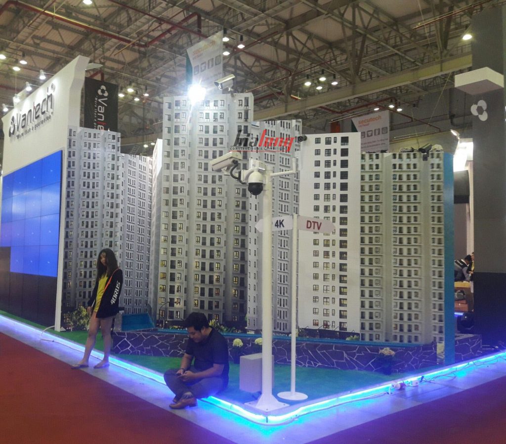 Vantech exhibition pavilion made by Gia Long