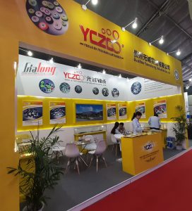 The exhibition stand of YCZECO was designed and constructed by Gia Long