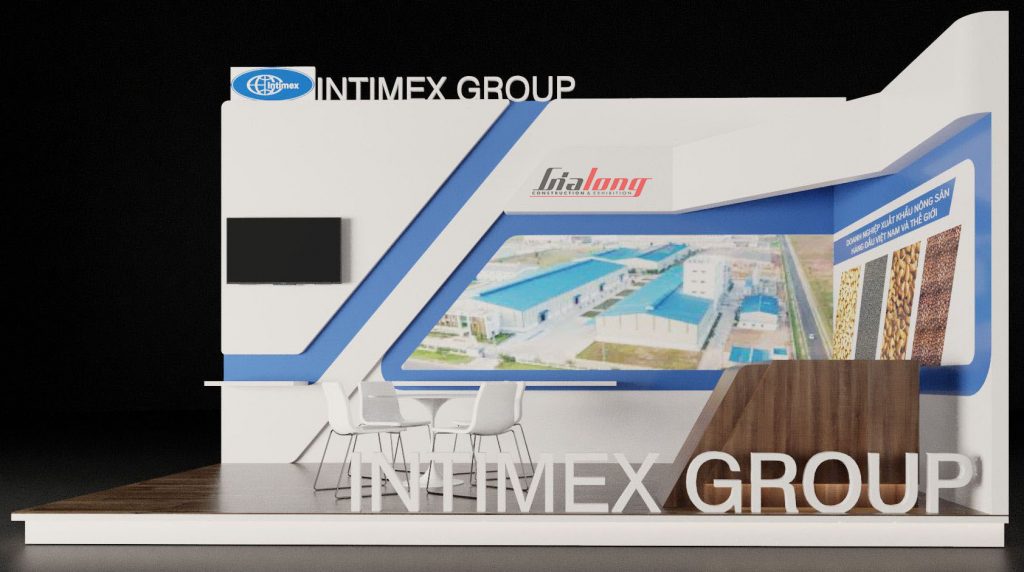 Intimex - Thi công gian hàng triển lãm - Construction of the exhibition CafeShow 2022