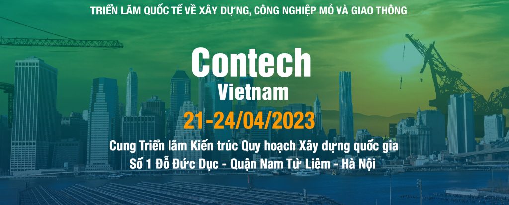 Thiết kế gian hàng triển lãm Contech Vietnam