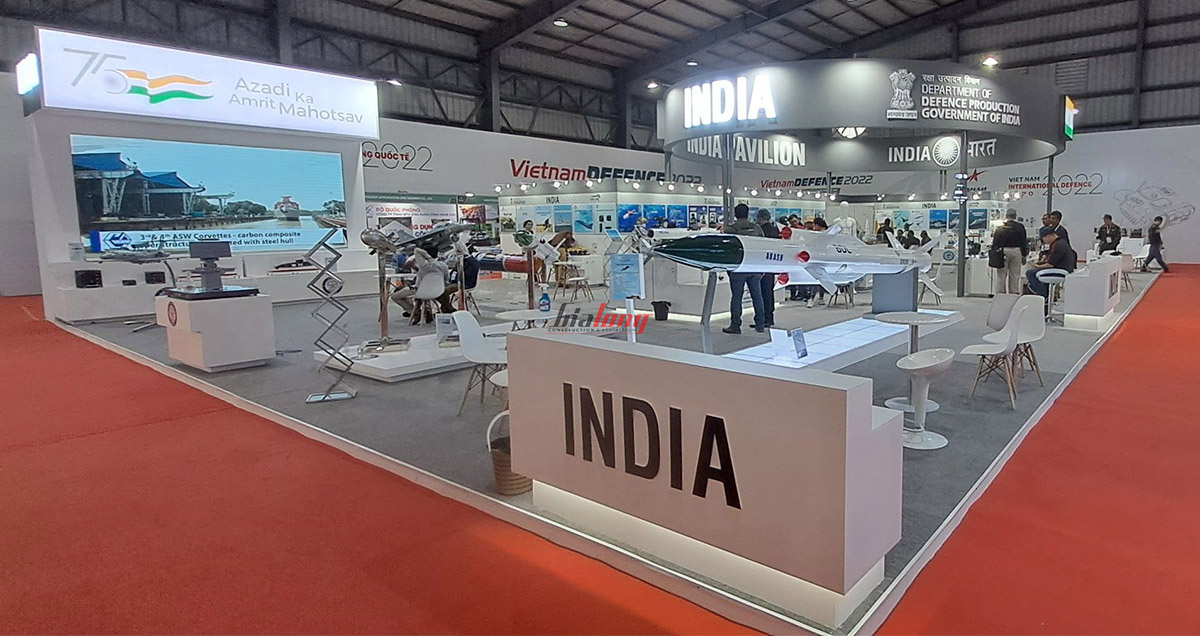 India- Booth designed and constructed by Gia Long