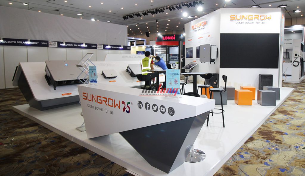 Sungrow - Booth designed and constructed by Gia Long