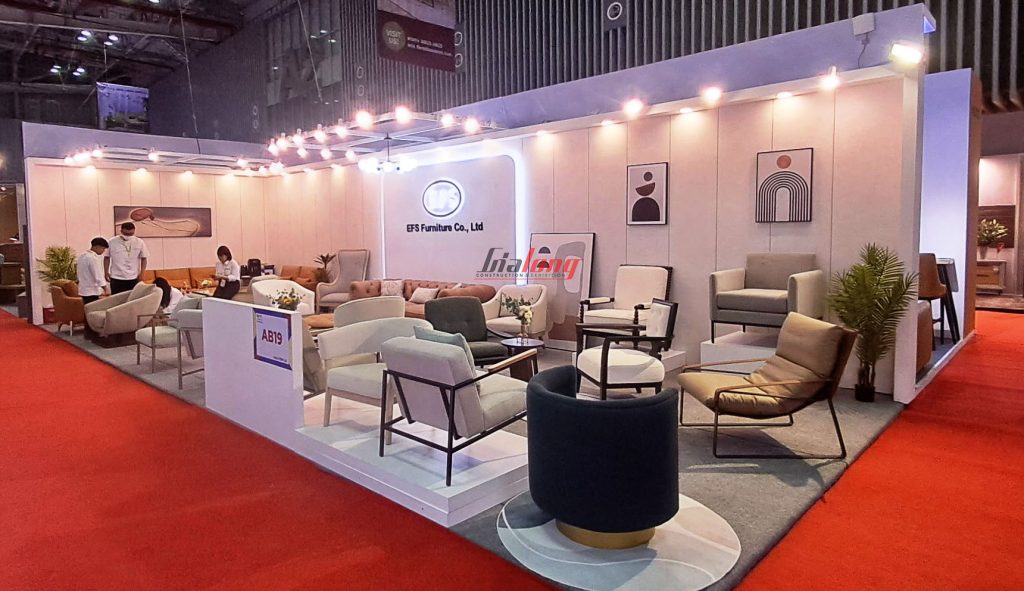 EFS - Booth designed and constructed by Gia Long