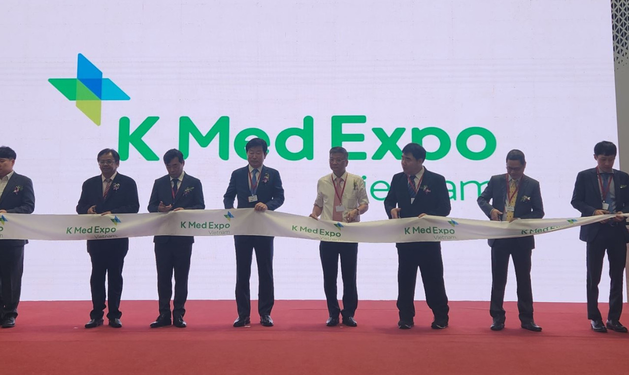 K-Med Expo Vietnam 2023 -  Thiết kế gian hàng triển lãm K-Med Expo Vietnam.