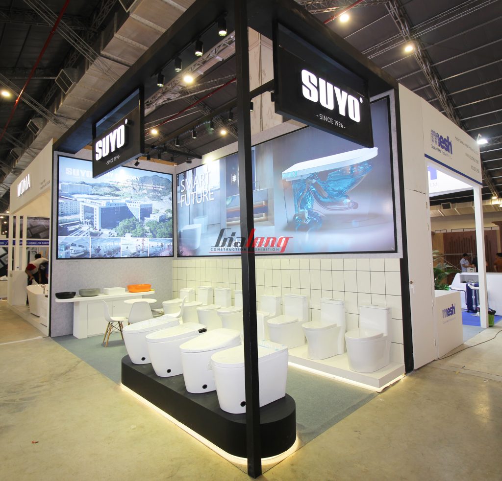 Suyo - được hoàn thiện bởi Gia Long - The Suyo booth was completed by Gia Long.