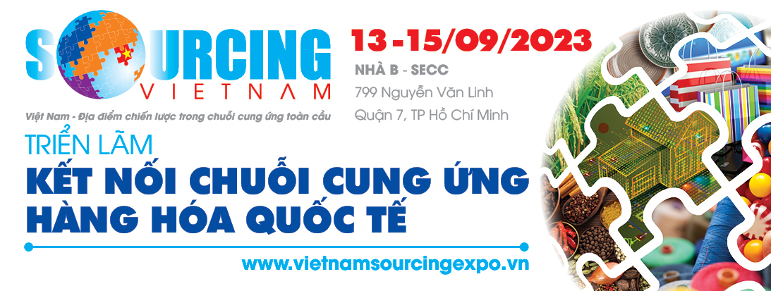 Vietnam Sourcing 2023 - Thi công gian hàng Vietnam Sourcing