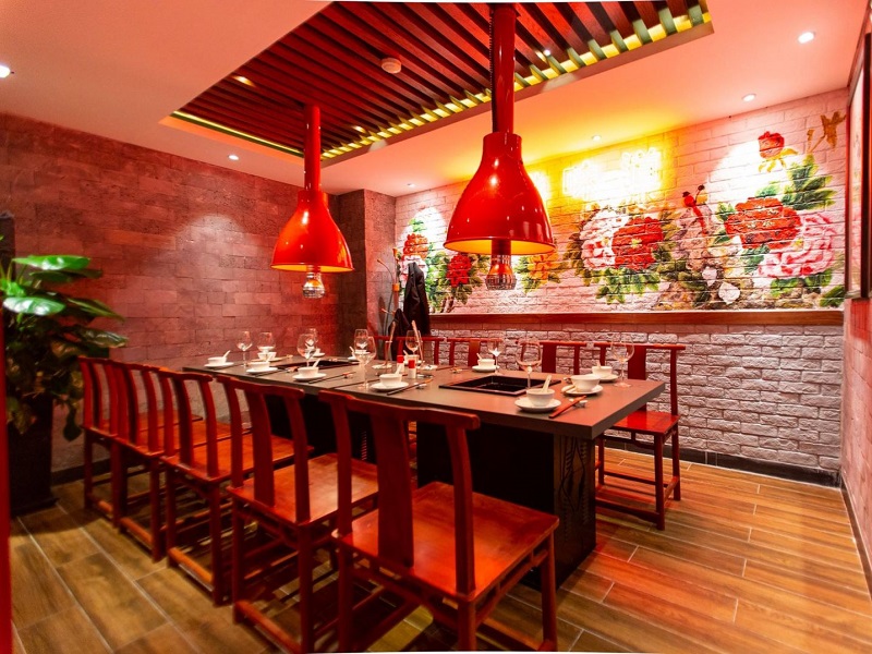 Thiết kế nội thất nhà hàng Trung Hoa ấn tượng