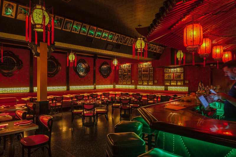 Nhà hàng với phong cách Trung Hoa
