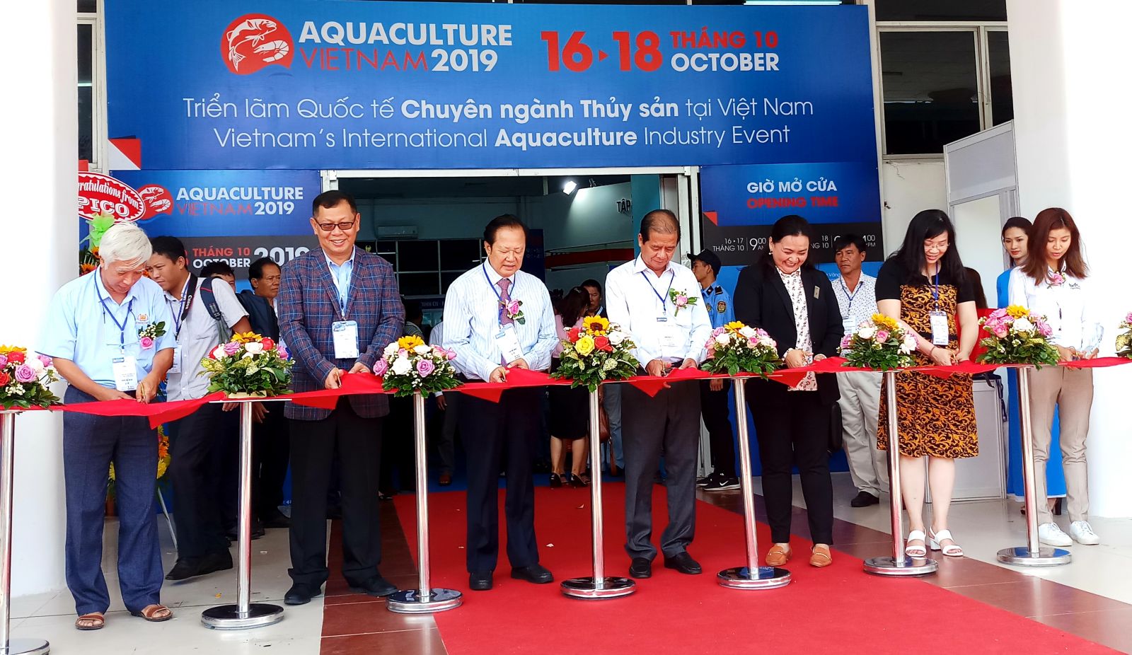 Hình ảnh lễ khai mạc Aquaculture Việt Nam năm 2019