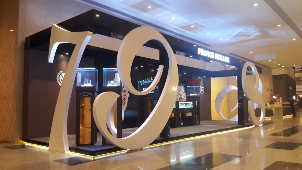 Franck muller - Showroom được thi công hoàn thiện bởi S90HOME