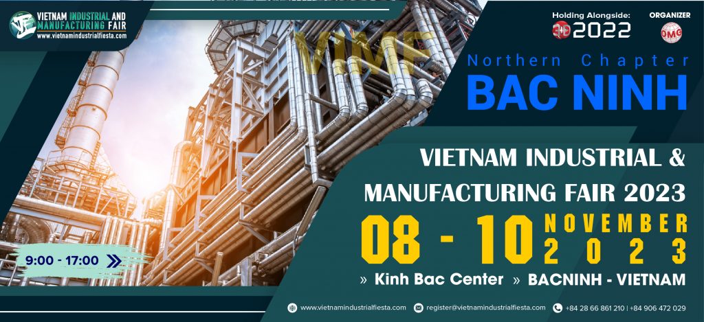 VIMF Bắc Ninh 2023 - Thi công gian hàng triển lãm VIMF Bắc Ninh