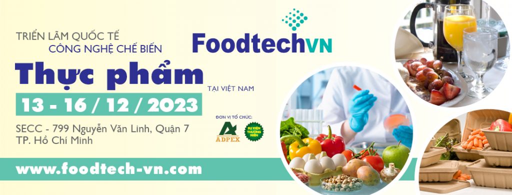 Vietnam Foodtech 2023 - Thi công gian hàng Vietnam Foodtech 