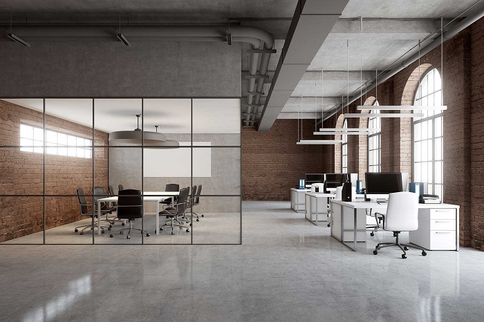 Thiết kế nội thất văn phòng phong cách tối giản với không gian nhẹ nhàng, tinh tế