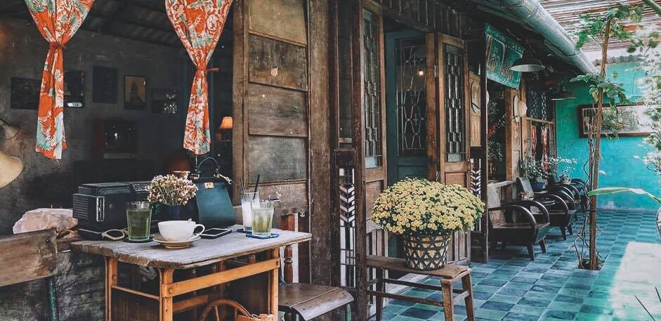 Thiết kế quán cà phê Vintage