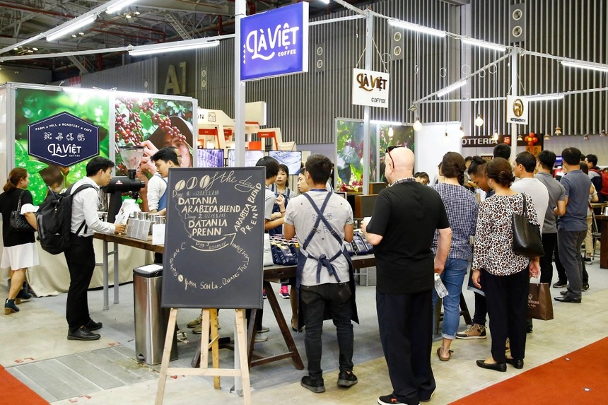 Triển lãm Coffee Expo thu hút đông đảo khách tham quan