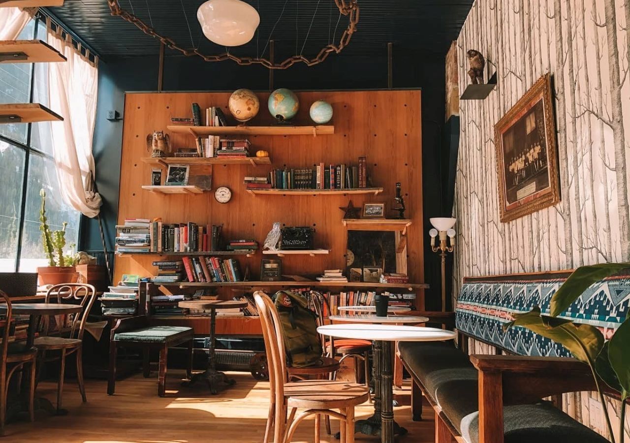 Thiết kế quán cà phê Vintage độc đáo - sáng tạo