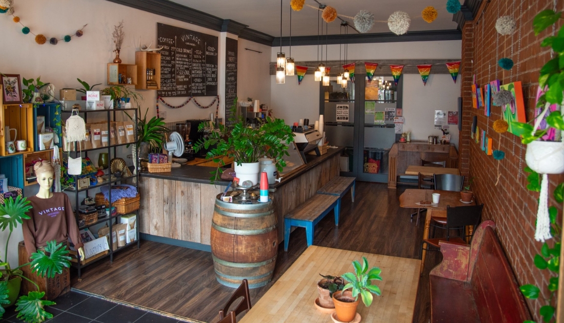 Ý tưởng thiết kế quán cafe phong cách Vintage cực thu hút