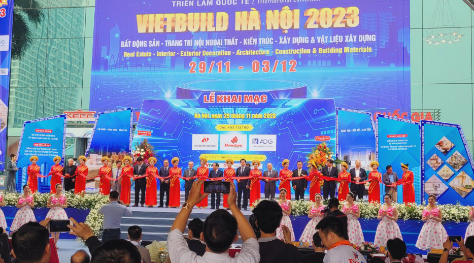 Khai mạc Vietbuild Hà Nội lần 3 2023 - Điểm hẹn cuối năm của ngành Xây dựng