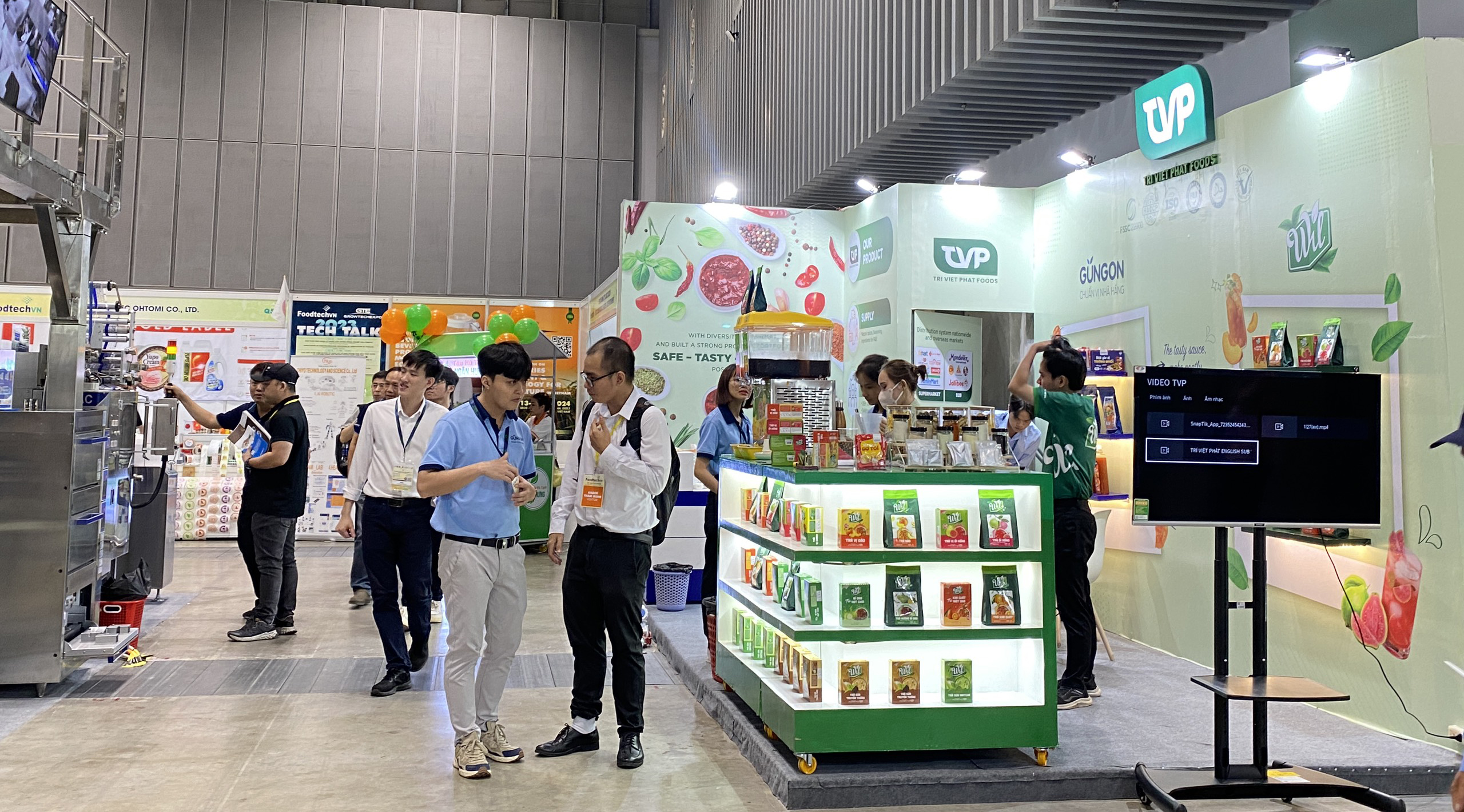 Khai mạc Vietnam Foodtech 2023 - Cái nhìn toàn diện về ngành thực phẩm và đồ uống
