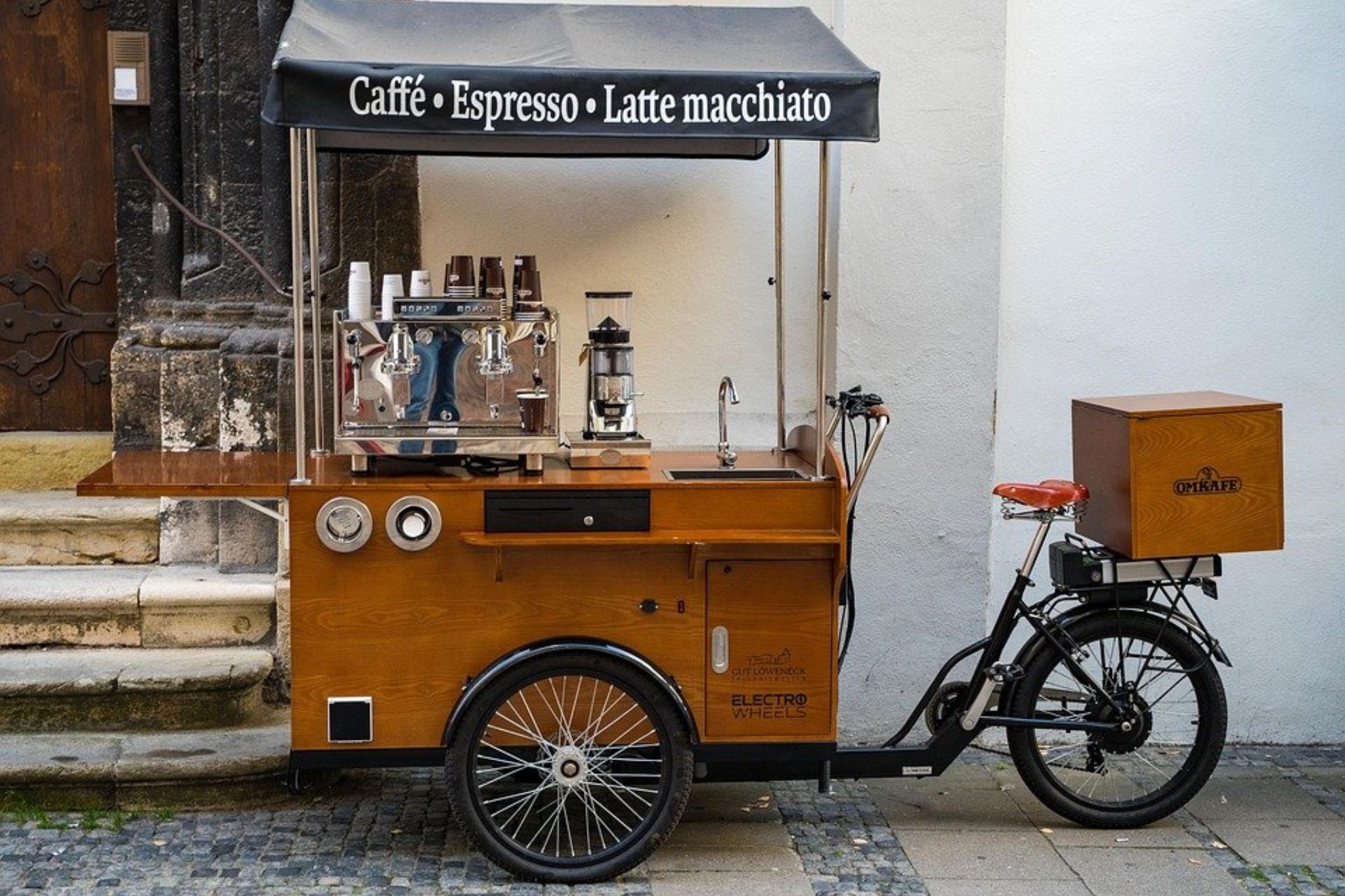 Cafe cóc theo mô hình xe đẩy 