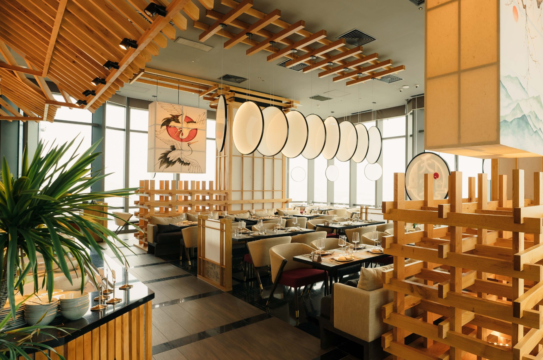 Thiết kế nhà hàng 2 tầng mang đậm bản sắc của vùng đất nhiệt đới