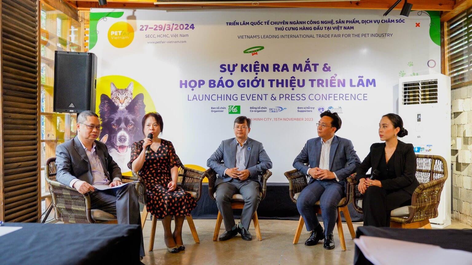Press launch event of Pet Fair Vietnam 2024 exhibition