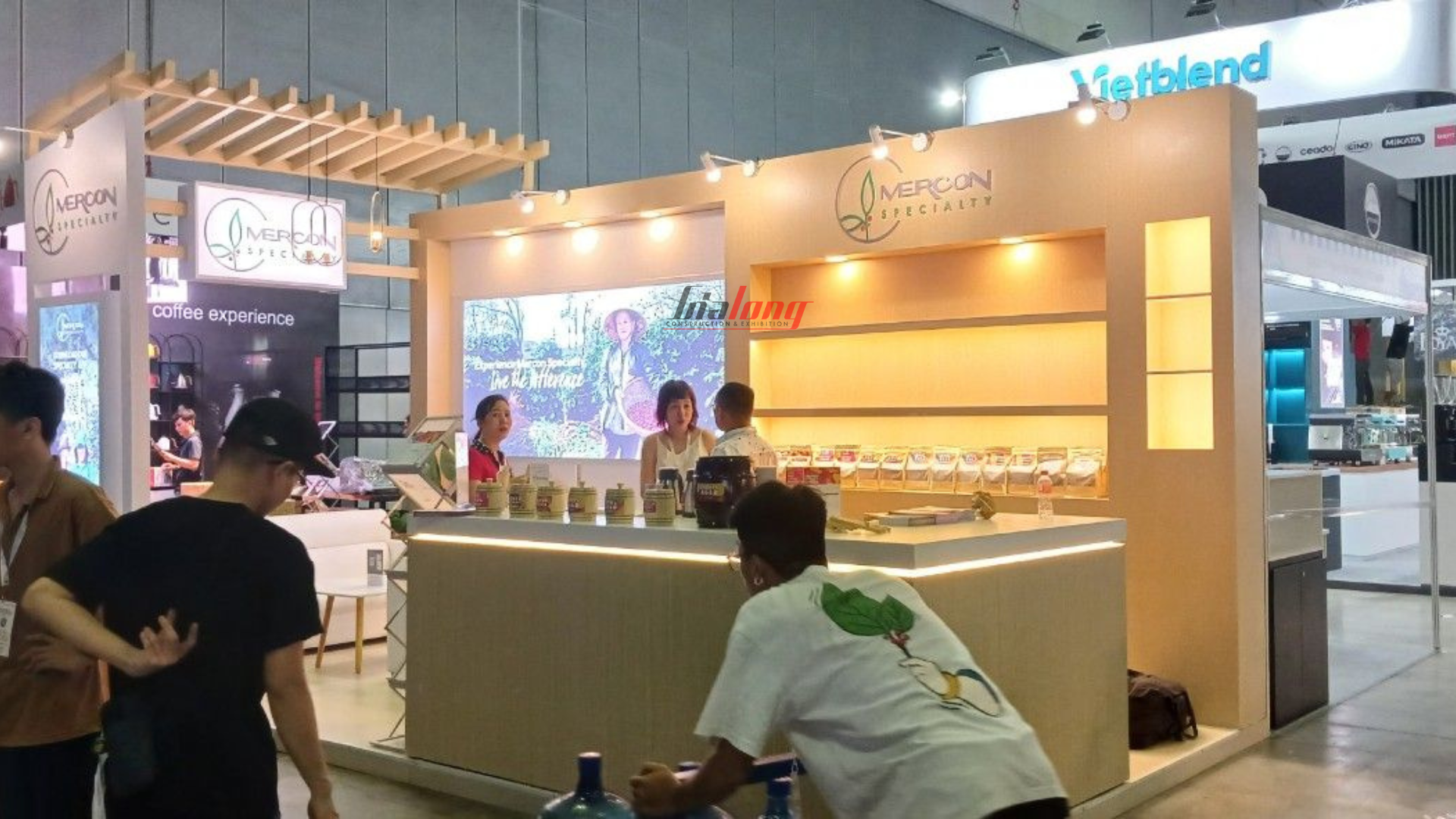 Exhibition booth at the trade fair - Vietnam Int'l Tea Show 2024